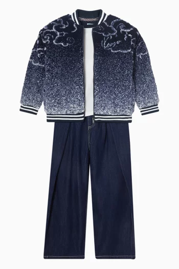 Logo T-shirt in Organic-cotton