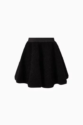 تنورة سكيتر منسوجة