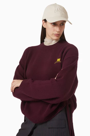 كاب مطرز قنب