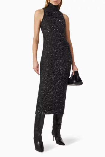 Scuola Midi Dress in Jersey