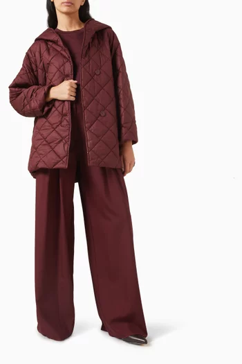 Quilted Hooded Coat