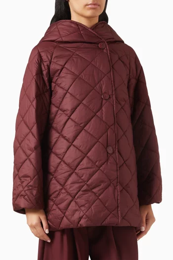 Quilted Hooded Coat