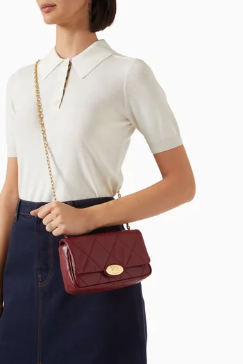 Strand Clutch in Quilted Calf Leather