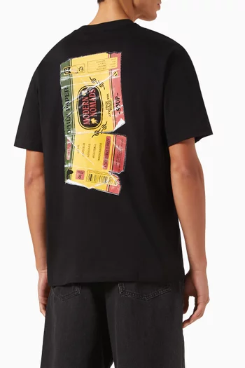 Wrapper T-shirt in Cotton