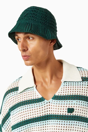 Bucket Hat in Cotton-knit