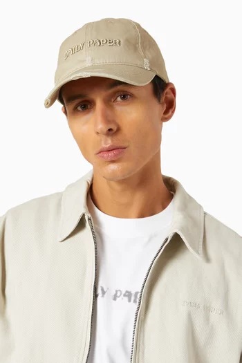 Dias Washed Baseball Cap in Cotton