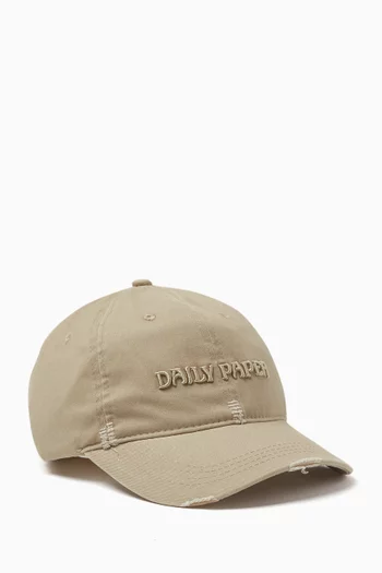 Dias Washed Baseball Cap in Cotton