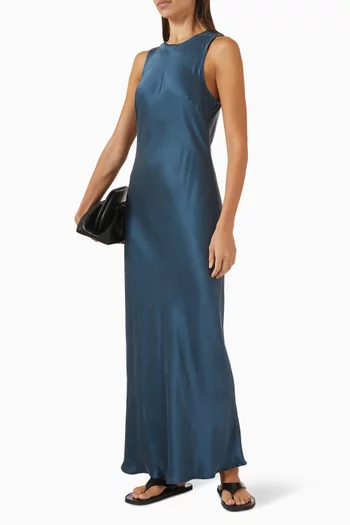 Valencia Dress in Silk Charmeuse