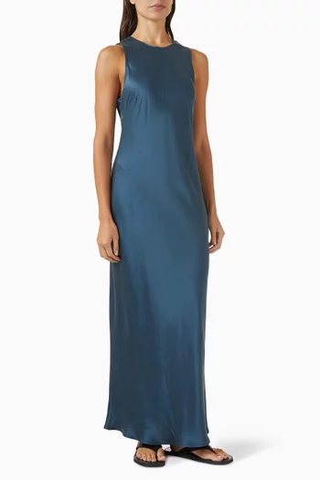 Valencia Dress in Silk Charmeuse