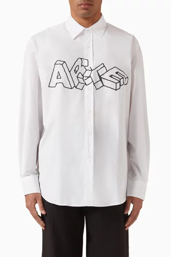 Antwerp Blocks Shirt in Cotton