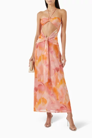 Berrie Cut-out Maxi Dress