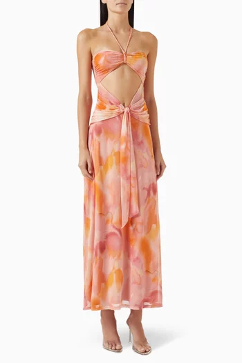 Berrie Cut-out Maxi Dress