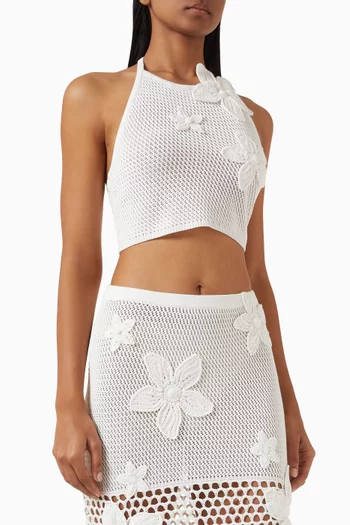 Rammy Crochet Crop Top