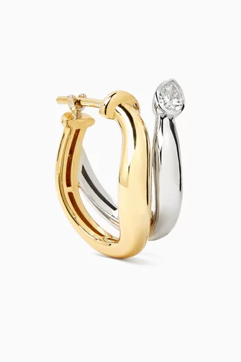 Small Boa Single Earring in 18kt Gold