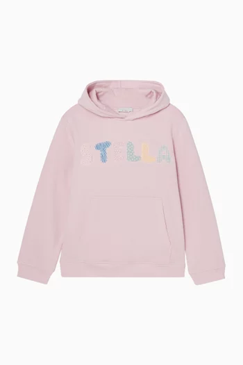 Logo Hoodie in Cotton