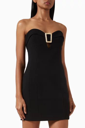 Altair Mini Dress in Crepe