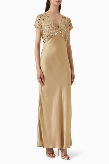 Elodie Sequin-embellished Dress