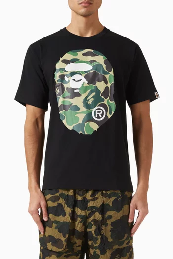 ABC Camo Big Ape Head T-shirt in Cotton