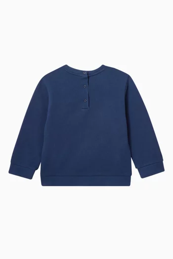 Logo Sweatshirt in Cotton