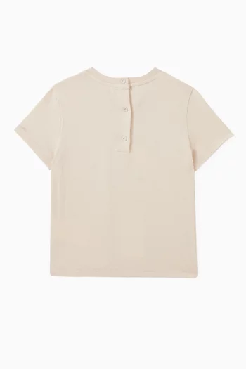 Bear Graphic T-shirt in Cotton