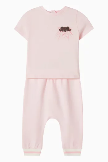 Graphic-print T-shirt in Jersey