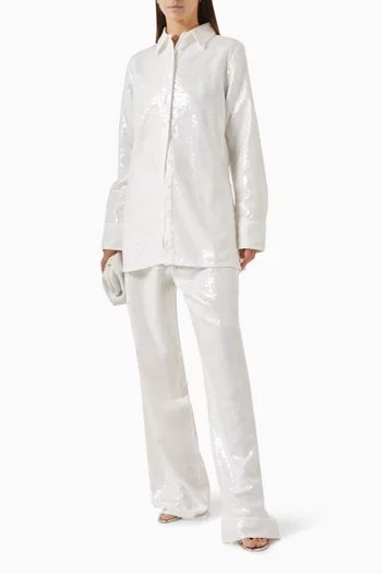 Marley Sequin-embellished Shirt