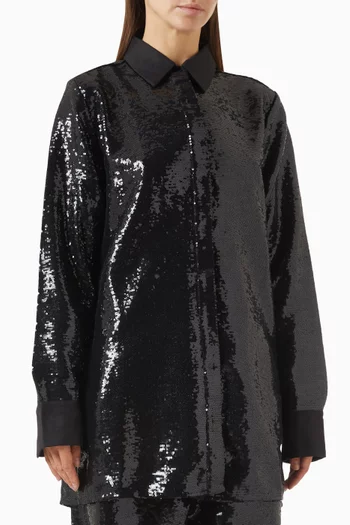Marley Sequin-embellished Shirt