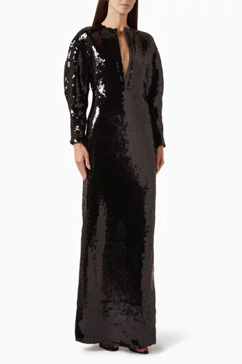 Mitilla Sequin-embellished Gown