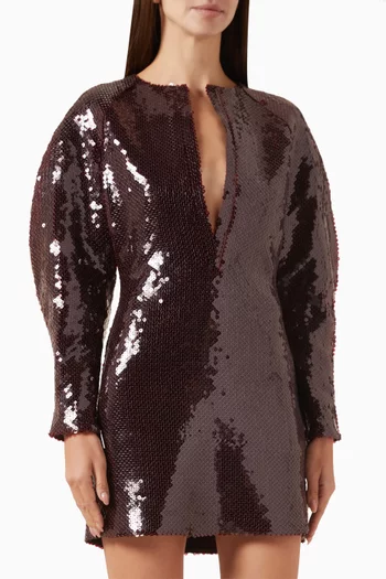 Mitilla Sequin-embellished Mini Dress