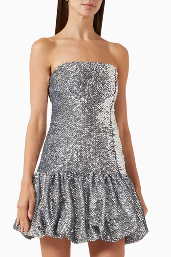 Garance Sequin-embellished Mini Dress