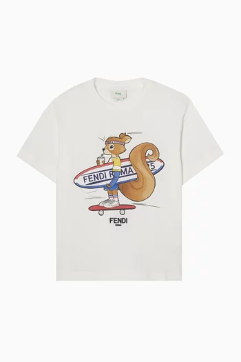 Tinto Graphic-printed T-shirt in Cotton
