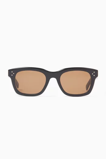 Rectangle Sunglasses in Acetate