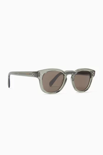 Round Sunglasses in Acetate