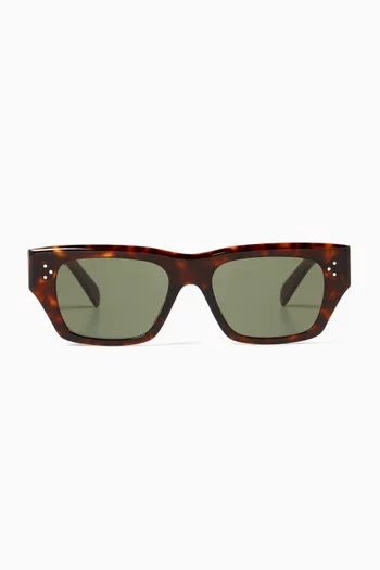 Square Sunglasses in Acetate