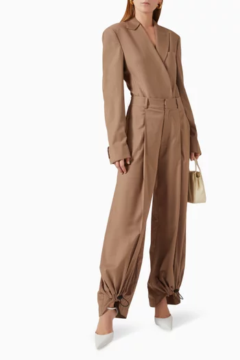 Drawstring Hem Pants