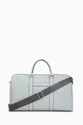 K/Urban Monogram Weekender Bag in Leather