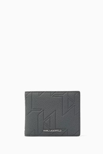 K/Urban Monogram Wallet in Faux Leather