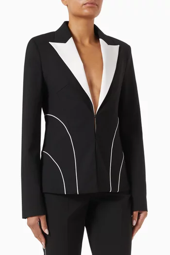 BW Tailored Blazer in Wool-blend