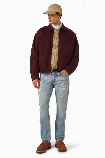 Cable-knit Sweater in Cotton