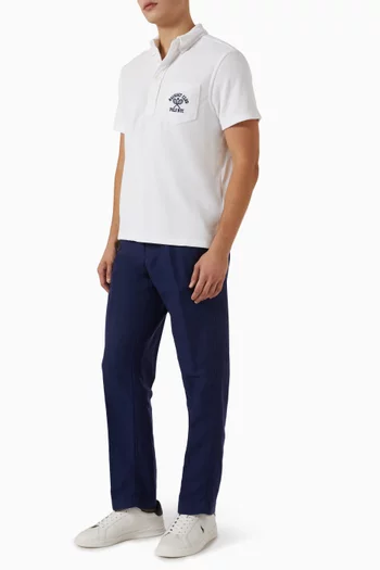 Embroidered Polo Shirt