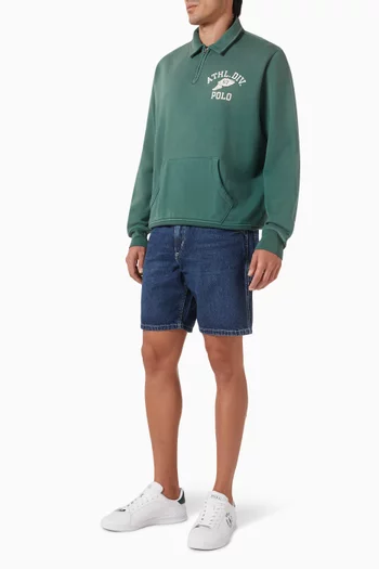 Patch-pocket Shorts in Denim