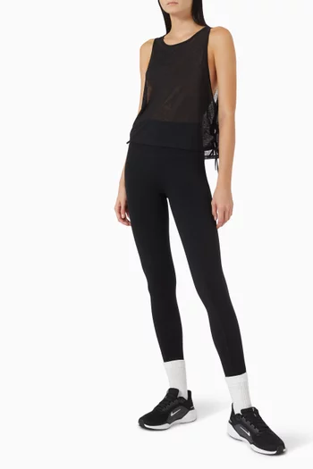 Noor Sleeveless Tank Top in Mesh