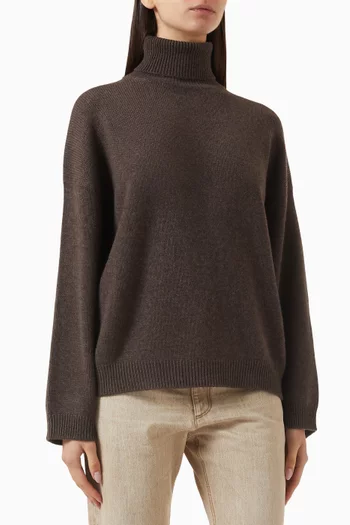 Monili Turtleneck Sweater in Cashmere