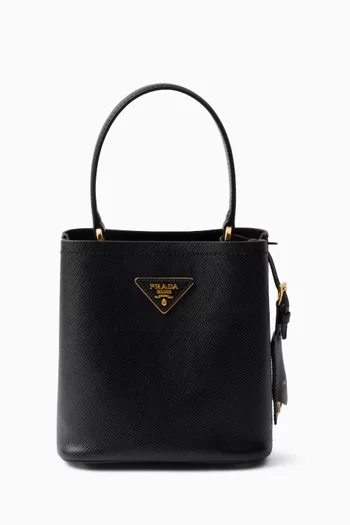 Panier Mini Tote Bag in Saffiano Leather