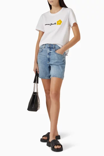 Daisy Logo Slim T-shirt in Cotton-jersey