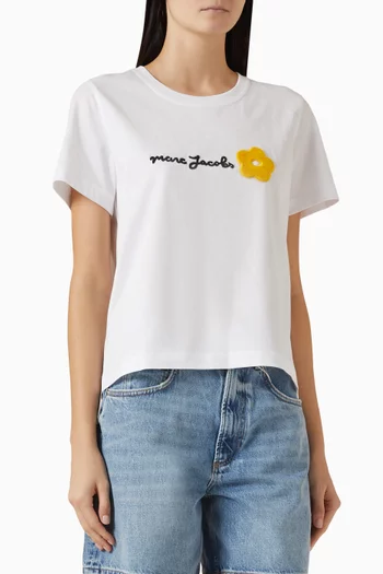 Daisy Logo Slim T-shirt in Cotton-jersey