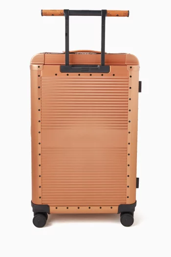 x RAWROW Ottomar Check-in Trolley in Anodized Aluminium