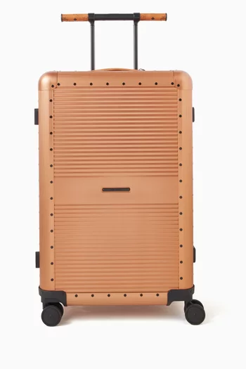 x RAWROW Ottomar Check-in Trolley in Anodized Aluminium