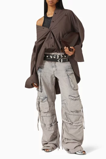 Cargo Pants in Denim