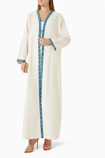 عباية بنقشة نجوم